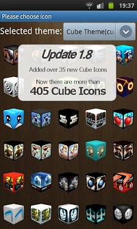 Cube Theme 4 Go Launcher Ex