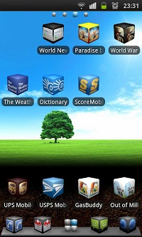 Cube Theme 4 Go Launcher Ex